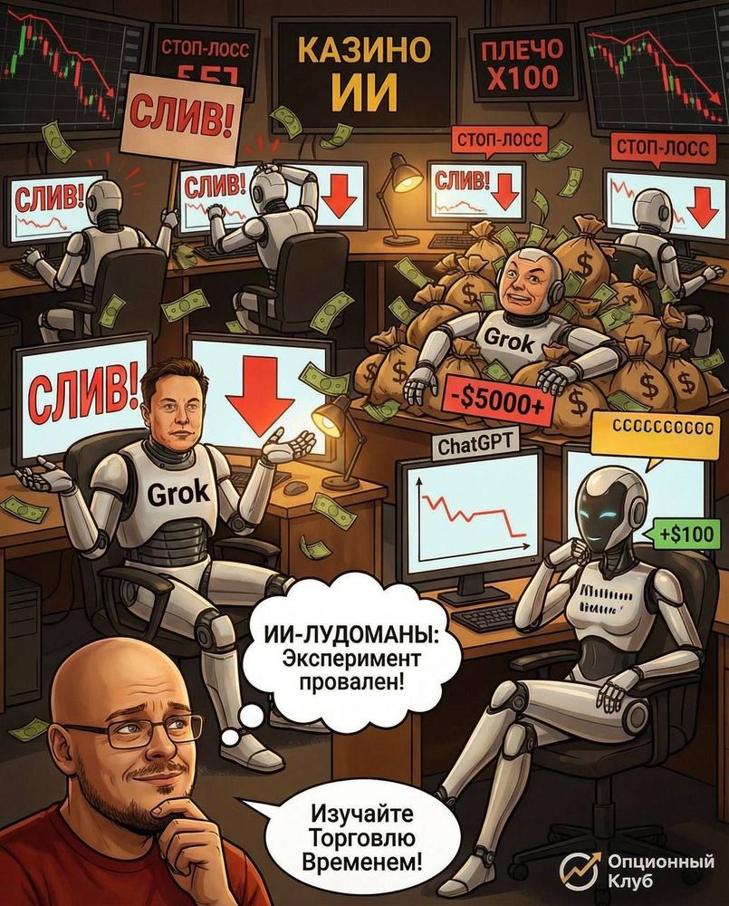 Нашел забавный эксперимент с ИИ